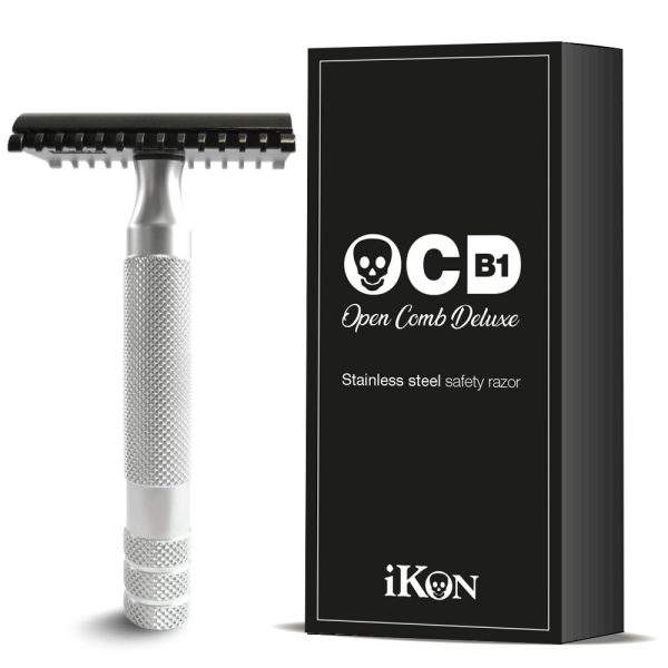 Maquinilla de afeitar iKon b1 ocd acero inoxidable 90mm