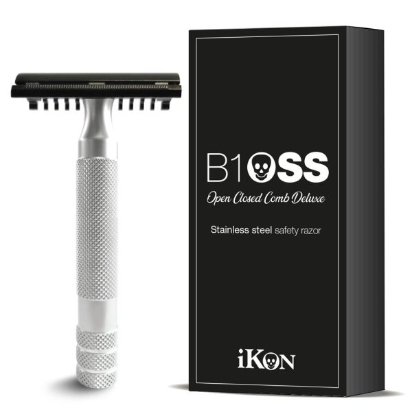 B1OSS.jpg Maquinilla de afeitar iKon b1 oss acero inoxidable 90mm