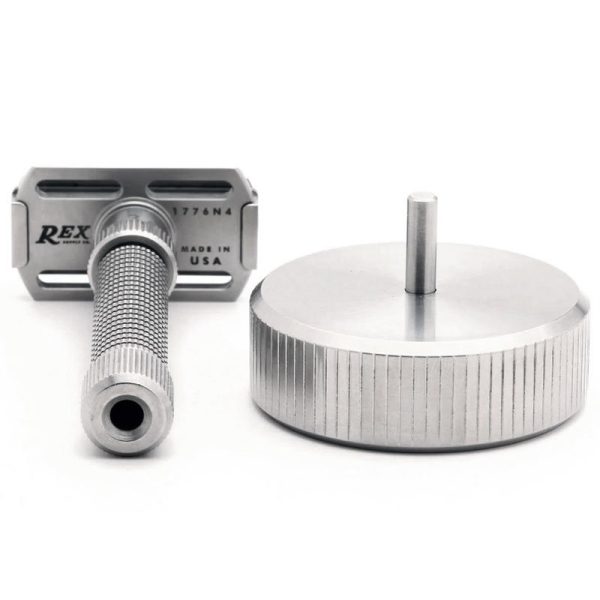 Soporte Rex para maquinilla de afeitar de acero inoxidable- 103