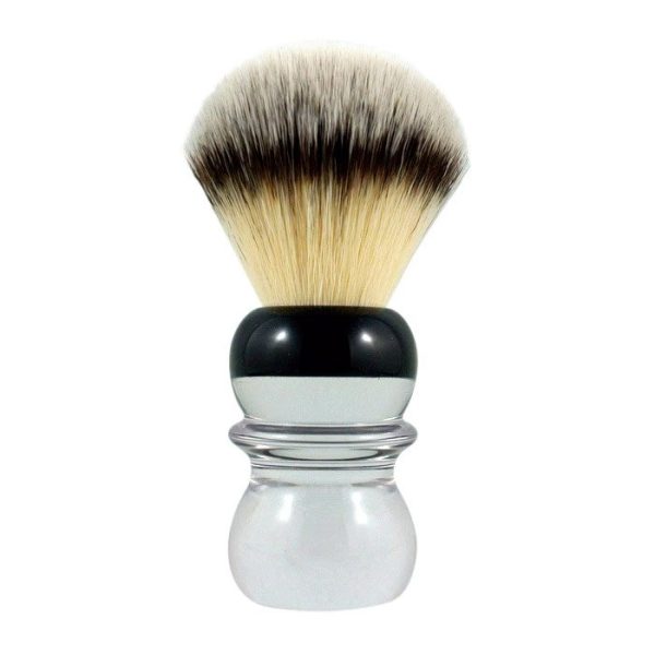 Brocha de afeitar Razorock sintetica plissoft bc punta plata 24mm