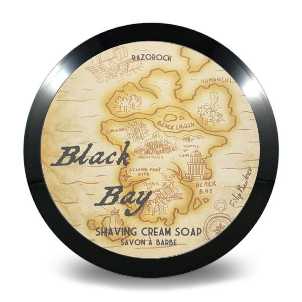 Crema de afeitar Razorock 150ml bahía negra