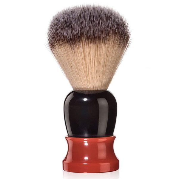 BR20BO.jpg Brocha de afeitar clásica fina naranja y marrón 20mm