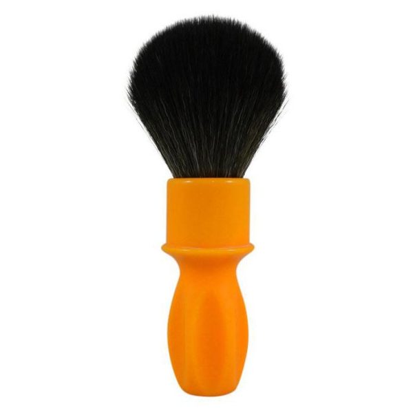 Brocha de afeitar Razorock sintetica 400 arancio plissoft noir 24mm