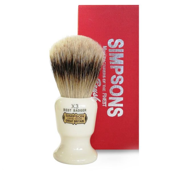Brocha de afeitar Simpsons commodore x3 mejor tejón