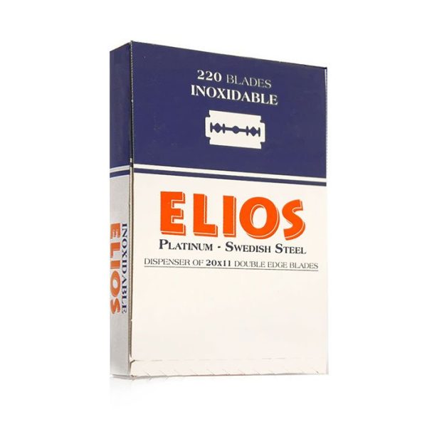 220 hojas de afeitar doble filo Elios inoxidable
