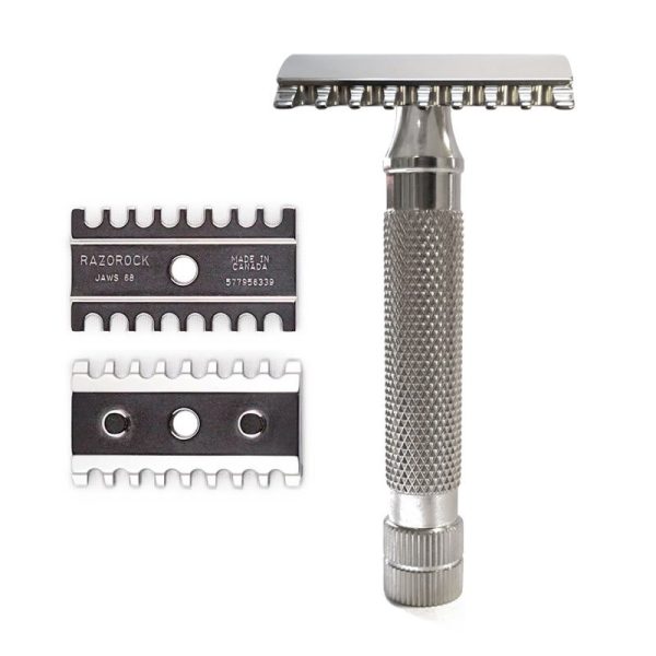 Maquinilla de afeitar Razorock Game Changer 68p mandíbulas de acero inoxidable