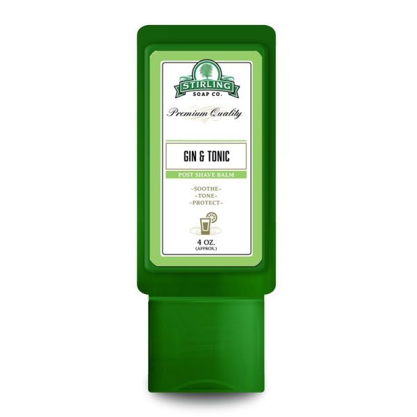 GINTONIC_BALM.jpg Stirling Soap Company bálsamo para después del afeitado gin & tonic on the rocks 118ml