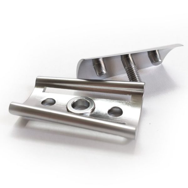 Cabezal de barra inclinada iKon x3 de aluminio para maquinillas de afeitar