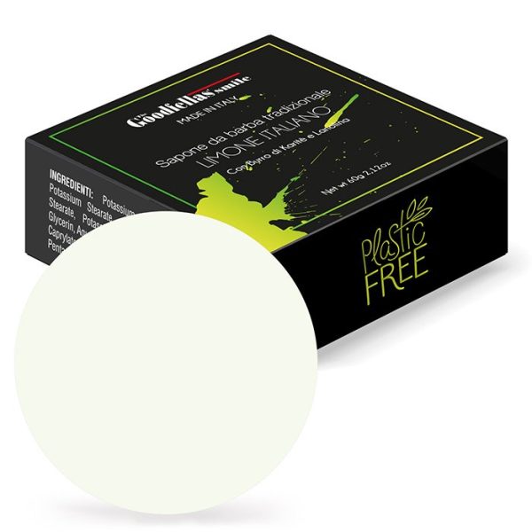 Crema de afeitar dura sonrisa de Goodfellas limone italiano 60gr