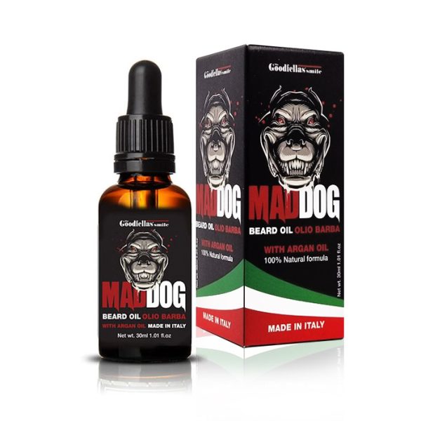 Aceite para barba Mad Dog 30ml con aceite de argán