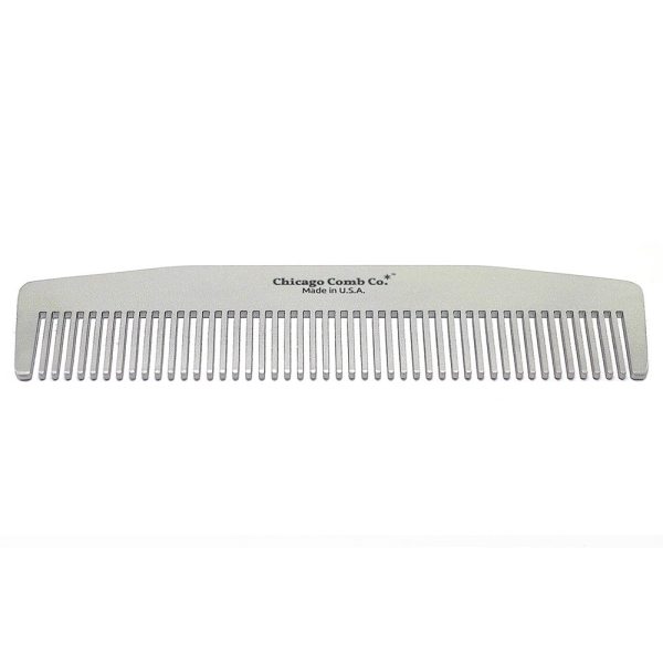 Peine Chicago Comb de acero inoxidable n.° 3 fabricado en los EE. UU.