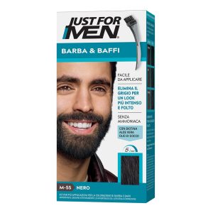 Just for Men colorante negro para barba y bigote m55