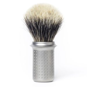 PENNELLO_MASAMUNE_SILVER.jpg Brocha de afeitar Tatara tejón masamune plata