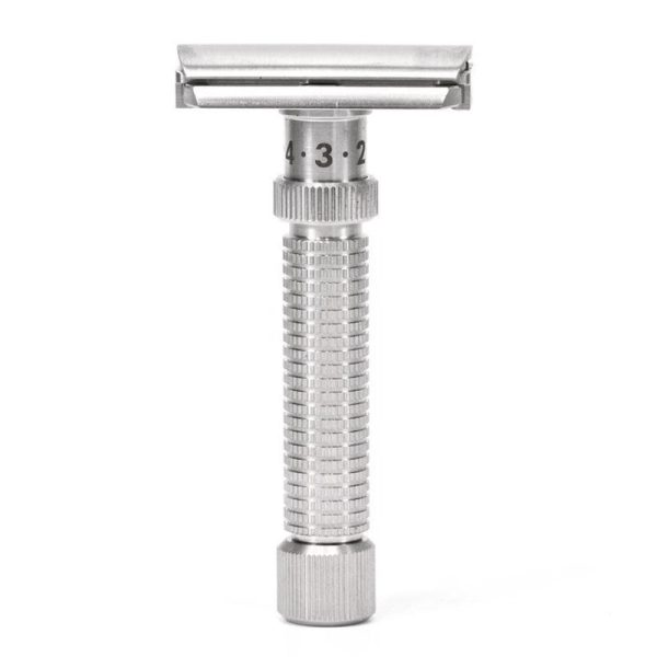 Maquinilla de afeitar ajustable Rex Ambassador 316 acero inoxidable - 101