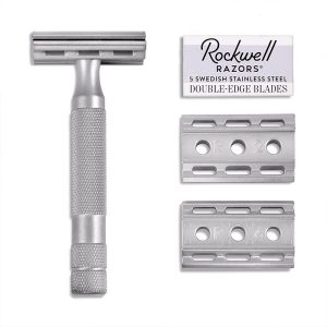 Maquinilla de afeitar Rockwell 6s acero inoxidable