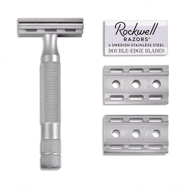 ROCK6S.jpg Maquinilla de afeitar Rockwell 6s acero inoxidable