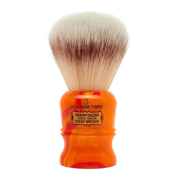 S1061_pennello-barba-duke-3-platinum-synthetic-simpsons.jpg Brocha de Afeitar Simpsons Platinum Sintética Duke 3 Sunspot Naranja