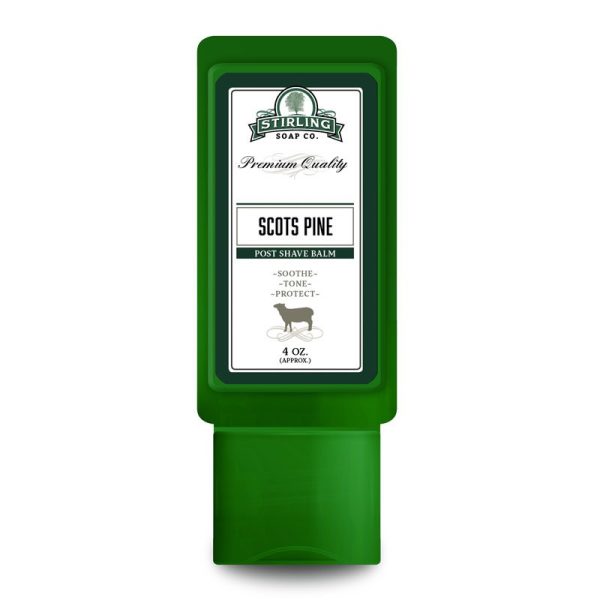 SCOTSPINE_BALM.jpg Stirling Soap Company bálsamo para después del afeitado pino silvestre oveja 118ml