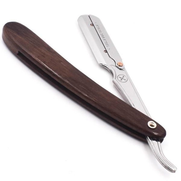 Navaja de afeitar Parker marrón oscuro srdw