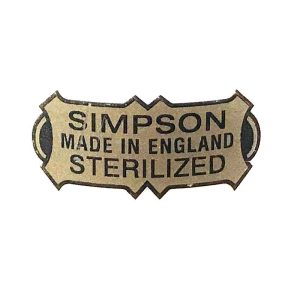 STICKER.jpg Reemplazo de calcomanía de Los Simpson hecho a mano en Gran Bretaña