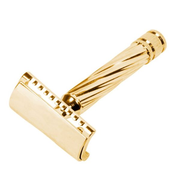 Maquinilla de afeitar Fatip lo storto oro peine cerrado suave