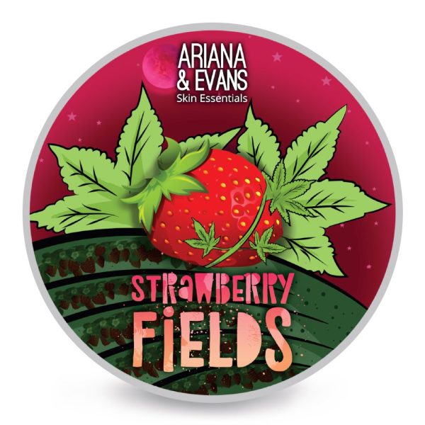 Ariana & Evans crema de afeitar Campos de Fresa 118ml