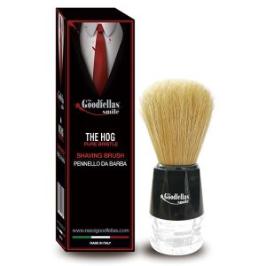 THEHOG700X700.jpg Brocha de afeitar Smile de Goodfellas para Travel the Hog pura cerda