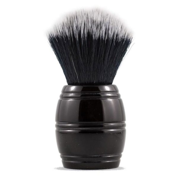 TUXEDO.jpg Brocha de afeitar Razorock sintética tuxedo plissoft cañón 24mm