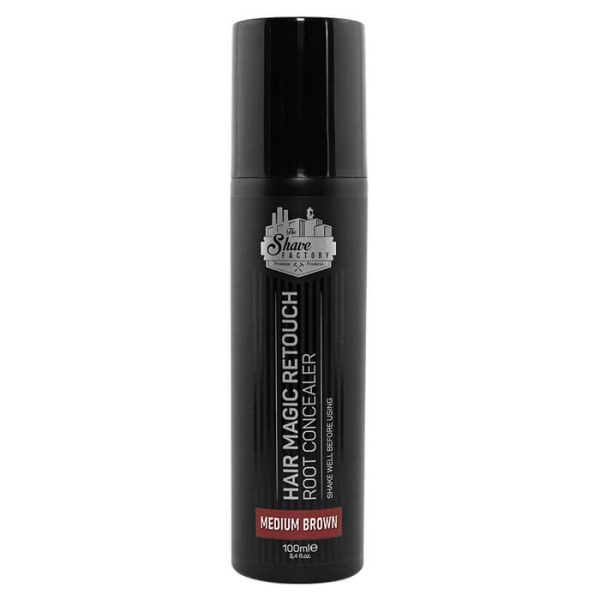 The_Shave_Factory_Hair_Magic_Retouch_Medium_Brown_100ml.jpg The Shave Factory retoque de raíz cabellos castaños medios 100ml