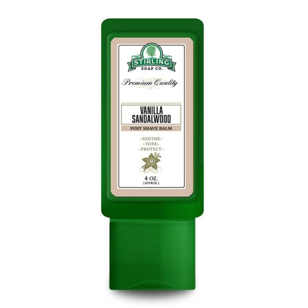 Stirling bálsamo para después del afeitado vainilla sándalo 118ml