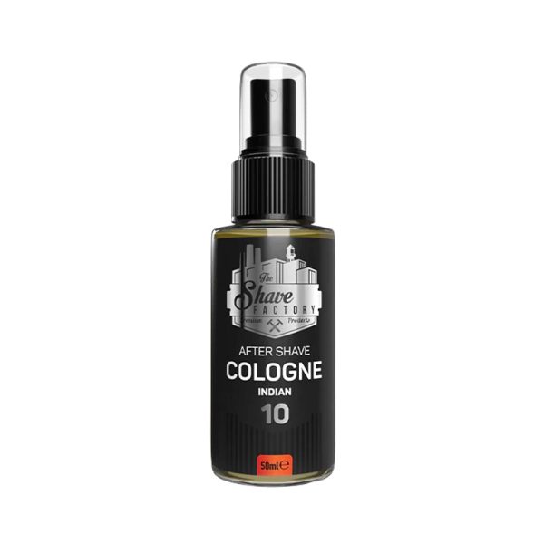 after-shave-cologne-10-indian-50ml-the-shave-factory.jpg The Shave Factory colonia para después del afeitado spray indio 50ml