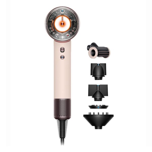asciugacapelli-supersonic-nural-rosa-cipria-oro-rosa-dyson.jpg Secador de pelo Dyson Supersonic Nural para cabello liso y ondulado en color rosa rubor oro rosa