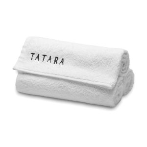 asciugamano-bianco-tatatra.jpg Toalla Tatara blanca puro algodón