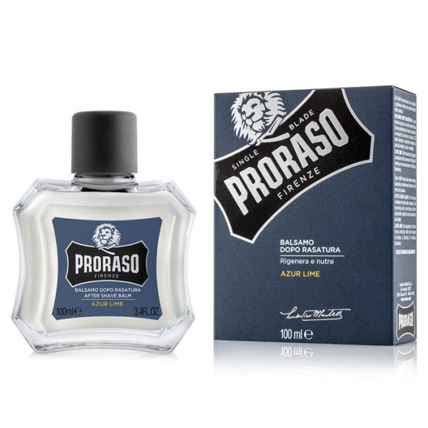 balsamo-dopobarba-azur-lime-proraso.jpg Proraso bálsamo para después del afeitado lima azul 100ml