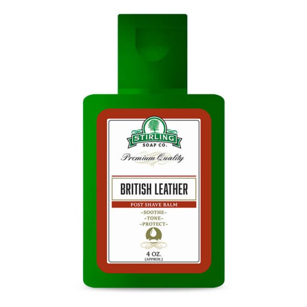 balsamo-dopobarba-british-leather-stirling-soap-company.jpg Bálsamo para después del afeitado Stirling British Leather 118ml
