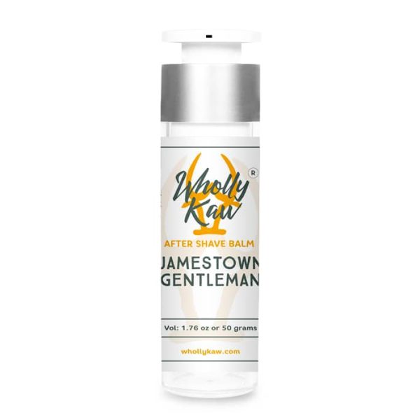 balsamo-dopobarba-jamestown-gentleman-wholly-kaw.jpg Bálsamo para después del afeitado Wholly Kaw Jamestown Gentleman 50gr