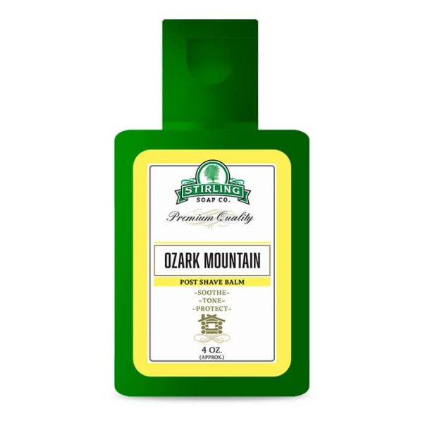 balsamo-dopobarba-ozark-mountain-stirling-soap-company.jpg Stirling Soap Company bálsamo para después del afeitado montaña ozark 118ml