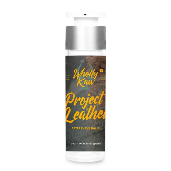 Bálsamo para después del afeitado Wholly Kaw Project Leather 50gr