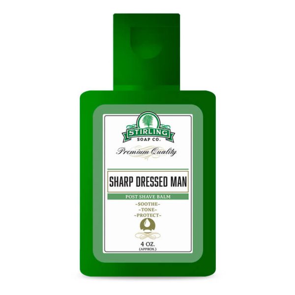 balsamo-dopobarba-sharp-dressed-man-stirling-soap-company.jpg Stirling bálsamo para después del afeitado hombre vestido 118ml