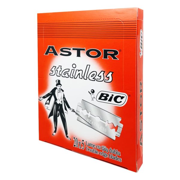 box-100-lamette-barbe-bic.jpg 100 hojas de afeitar acero inoxidable Bic Astor