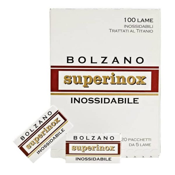 box-100-lamette-bolzano.jpg Bolzano Superinox 100 de hojas de afeitar