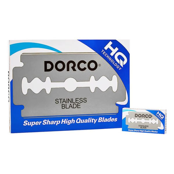 100 hojas de afeitar de doble filo Dorco ST300