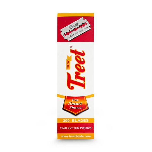 200 Hojas de afeitar de doble filo New Treet