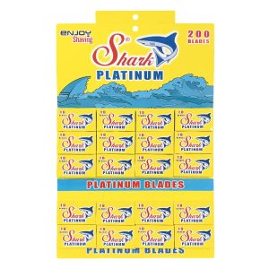 box-200-lamette-shark-platinum-double-edge.jpg 200 hojas de afeitar Tiburón Platino