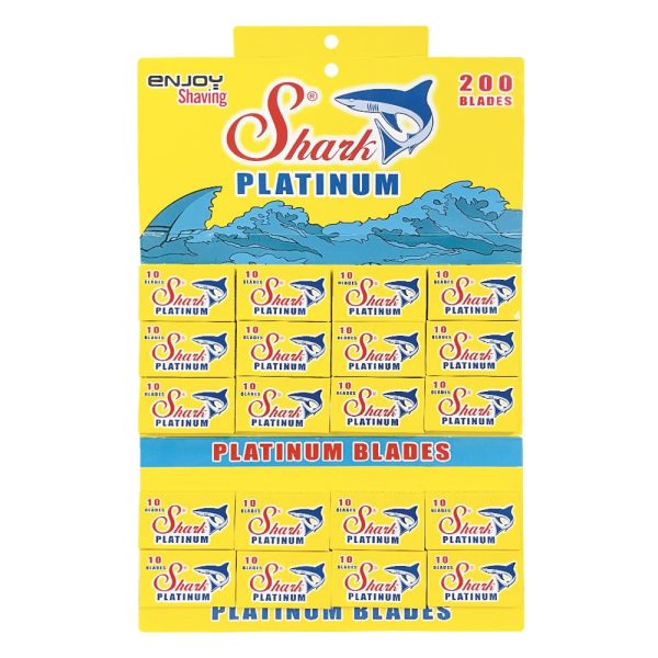 box-200-lamette-shark-platinum-double-edge.jpg 200 hojas de afeitar Tiburón Platino