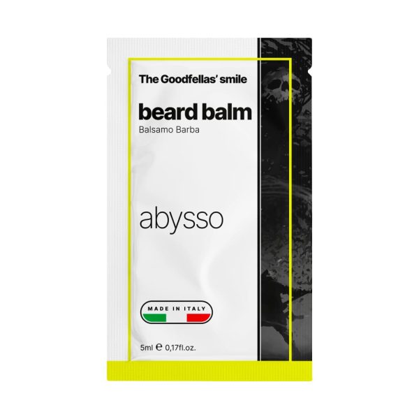 campioncino-balsamo-barba-abysso-the-goodfellas-smile.jpg Muestra de bálsamo para barba La sonrisa de Goodfellas Abysso 5ml