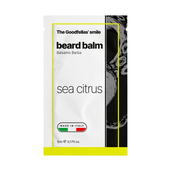 Muestra de bálsamo para barba La sonrisa de Goodfellas Sea Citrus 5ml
