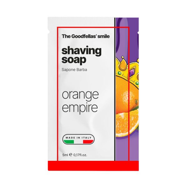 campioncino-sapone-barba-orange-empire-the-goodfellas-smile.jpg Muestra de jabón de afeitar La sonrisa de Goodfellas Orange Empire AJ1 5ml