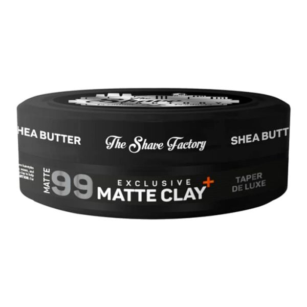 cera-capelli-taper-de-luxe-the-shave-factory.jpg The Shave Factory pomada capilar arcilla mate 99 con manteca de karité 150ml
