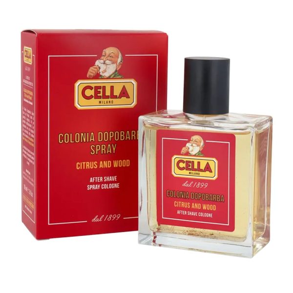 Cella Milano colonia para después del afeitado spray Cítricos y Madera 100ml